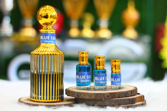 Blue Sea Attar - Fresh Oceanic Fragrance Oil