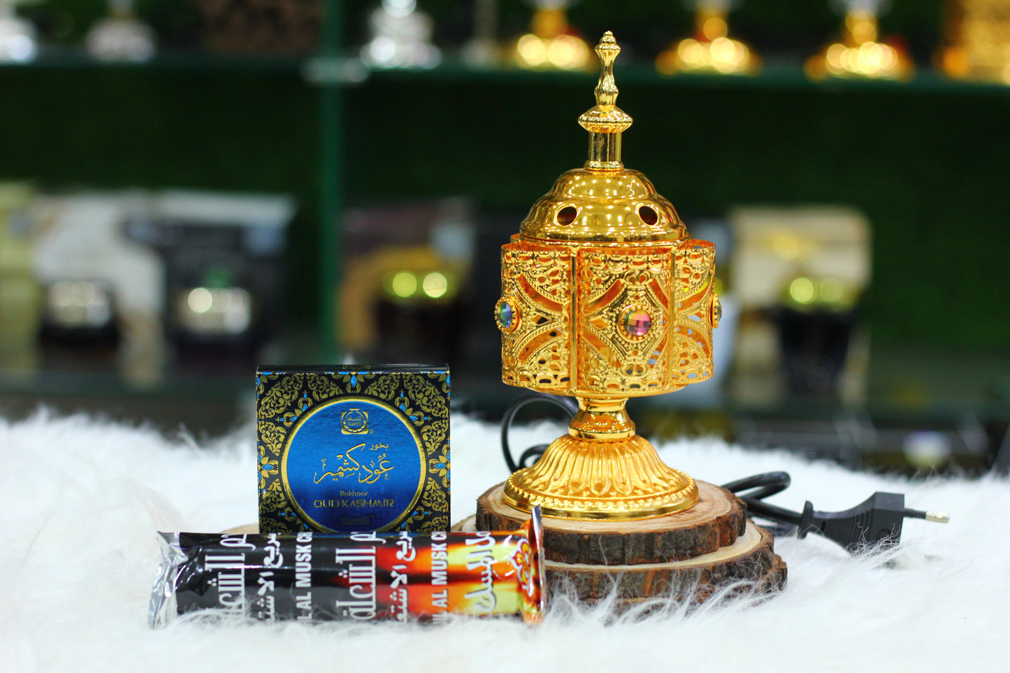 Golden Bahoor Burner Deal - A Luxurious Incense Experience