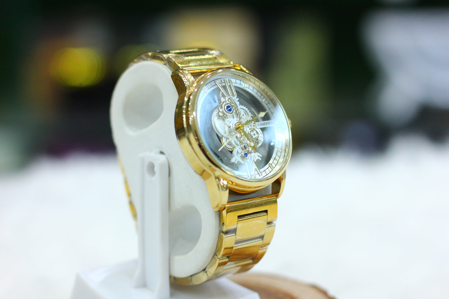 Cartier Golden Watch - Adventure Meets Style