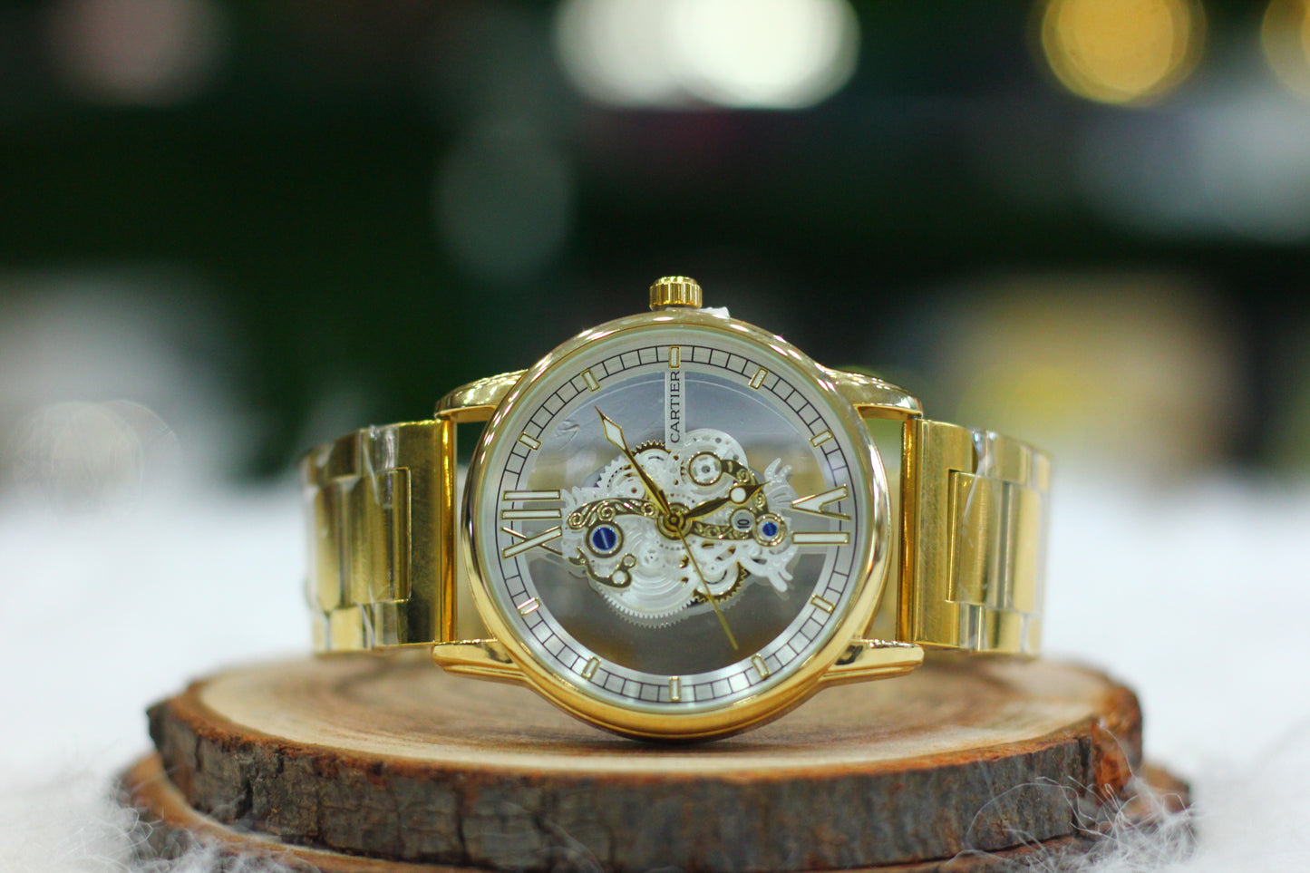 Cartier Golden Watch - Adventure Meets Style