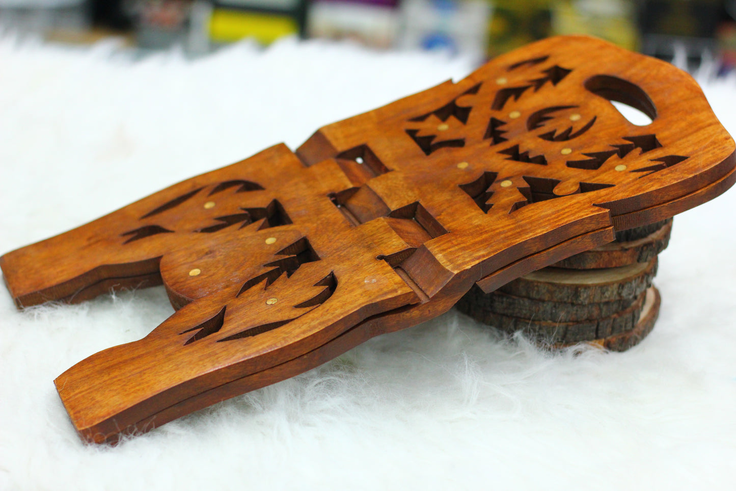 Wooden Quran Pak Rehal Large - A Timeless Treasure