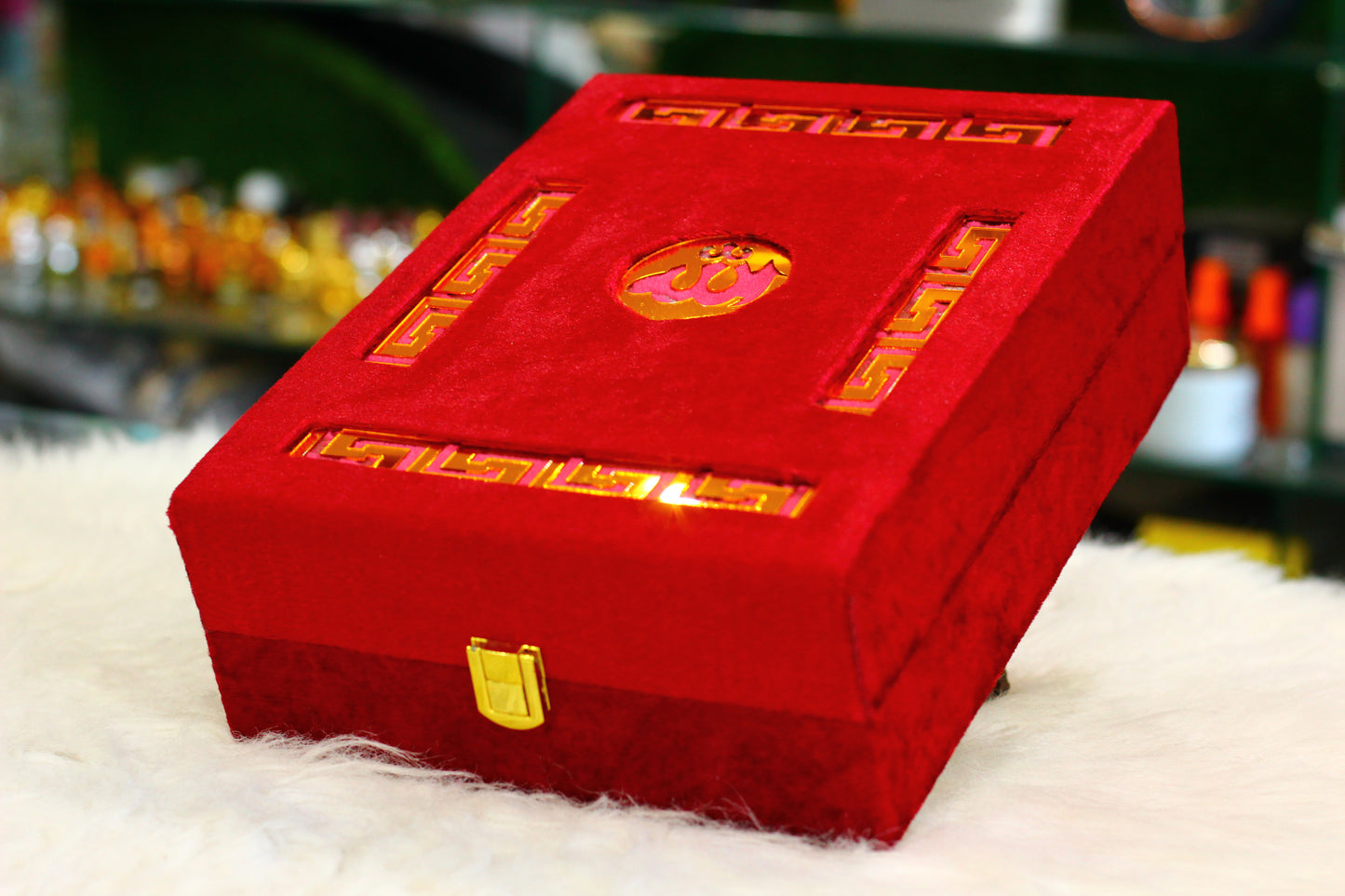 Red Quran with Box - A Bold and Elegant Way to Treasure Your Faith