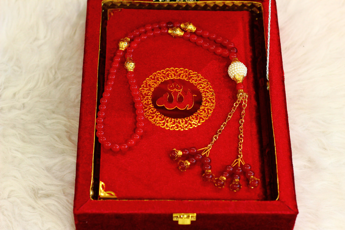 Red Quran with Box - A Bold and Elegant Way to Treasure Your Faith