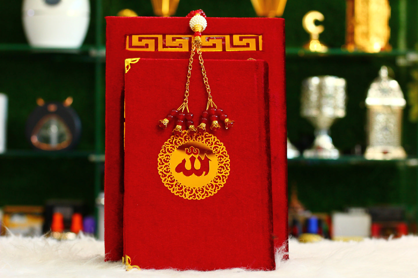 Red Quran with Box - A Bold and Elegant Way to Treasure Your Faith