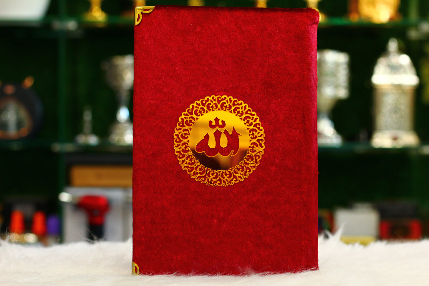 Red Quran Pak with Box and Tasbih Counter - A Complete and Elegant Way to Enhance Your Prayer