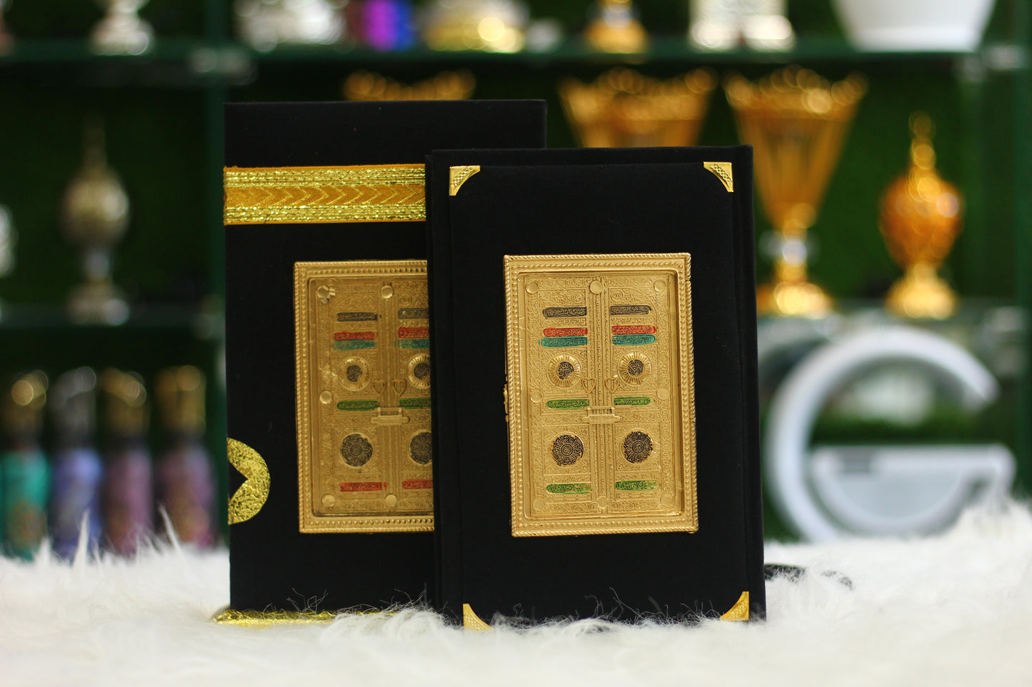 Ghilaf-e-Kaba Design Quran Pak with Premium Cover