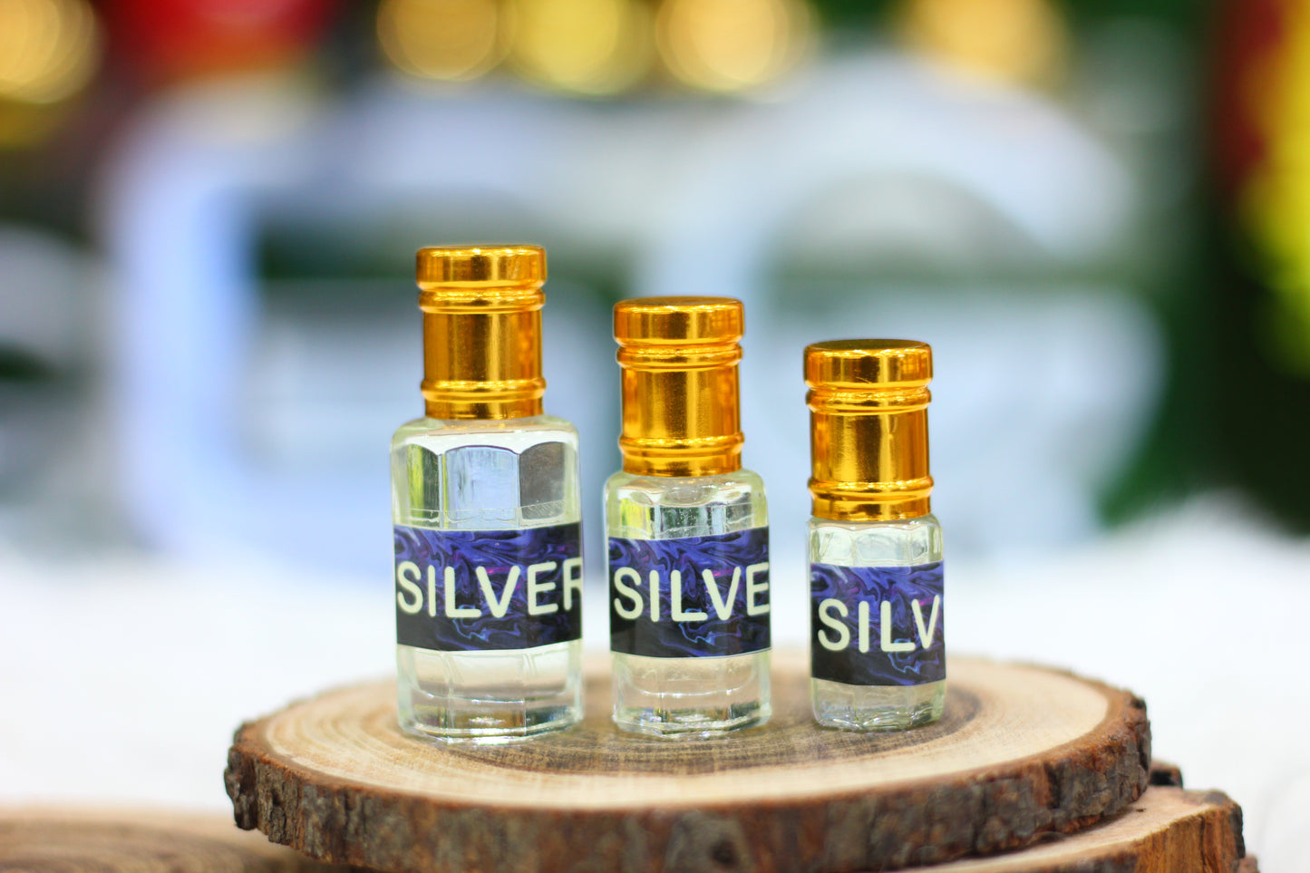 Silver Lemon Notes Attar - Fresh & Uplifting Fragrance Oil