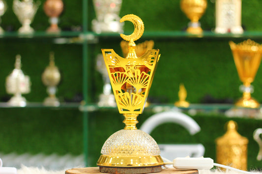 Golden Bahoor Burner - A Luxurious & Fragrant Incense Experience