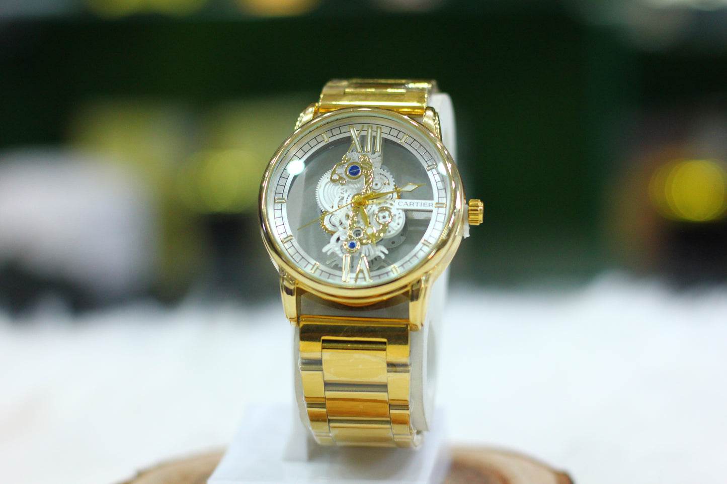 Cartier Golden Watch - Adventure Meets Style