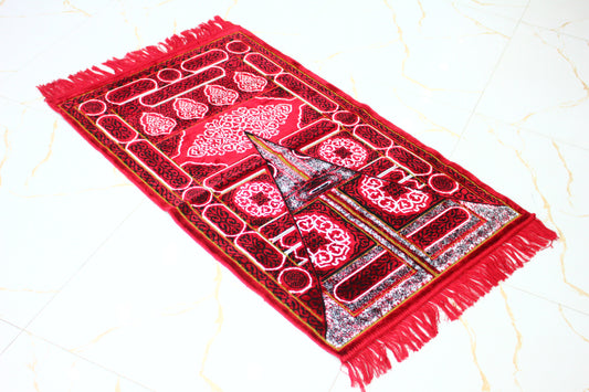 Ankara Janamaz - Vibrant Style Design Prayer Mat