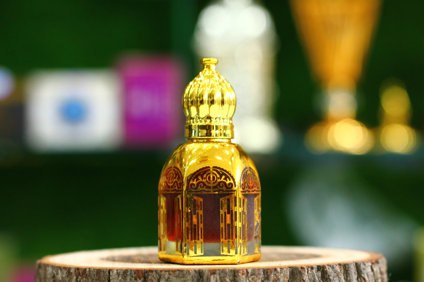 Fancy Empty Attar Bottle - Elegant Bottle for Your Precious Oils