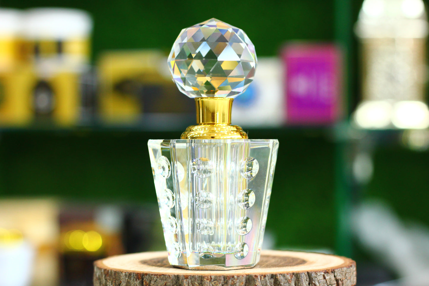 Fancy Empty Attar Bottle - Elegant Packaging for Your Precious Oils