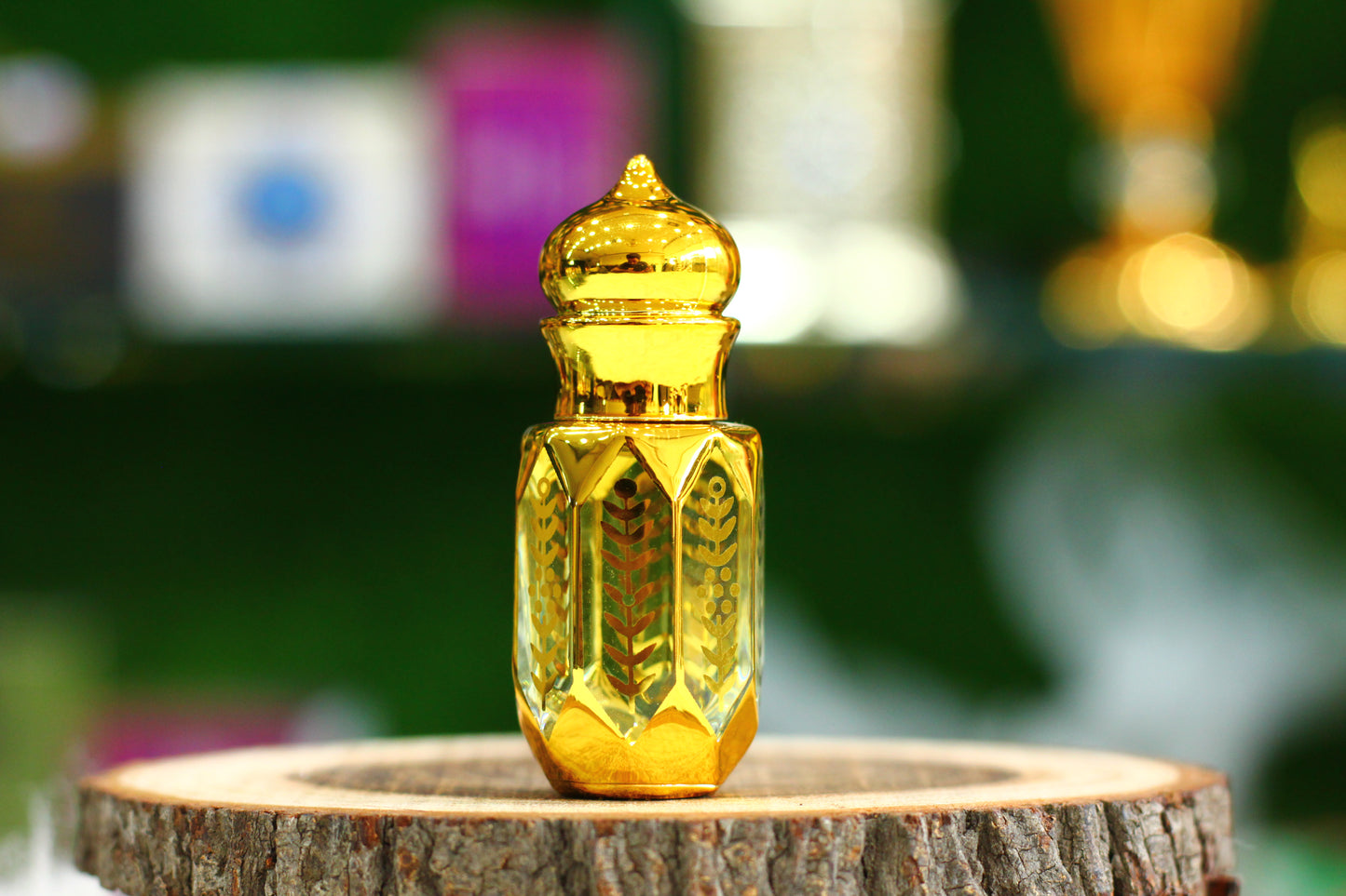 Fancy Empty Attar Bottle - Beautiful Blank Bottle