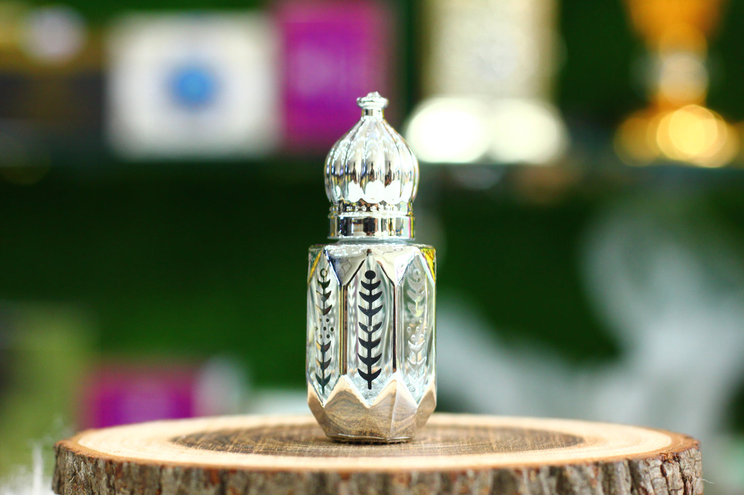 Fancy Empty Attar Bottle - Beautiful Blank Bottle