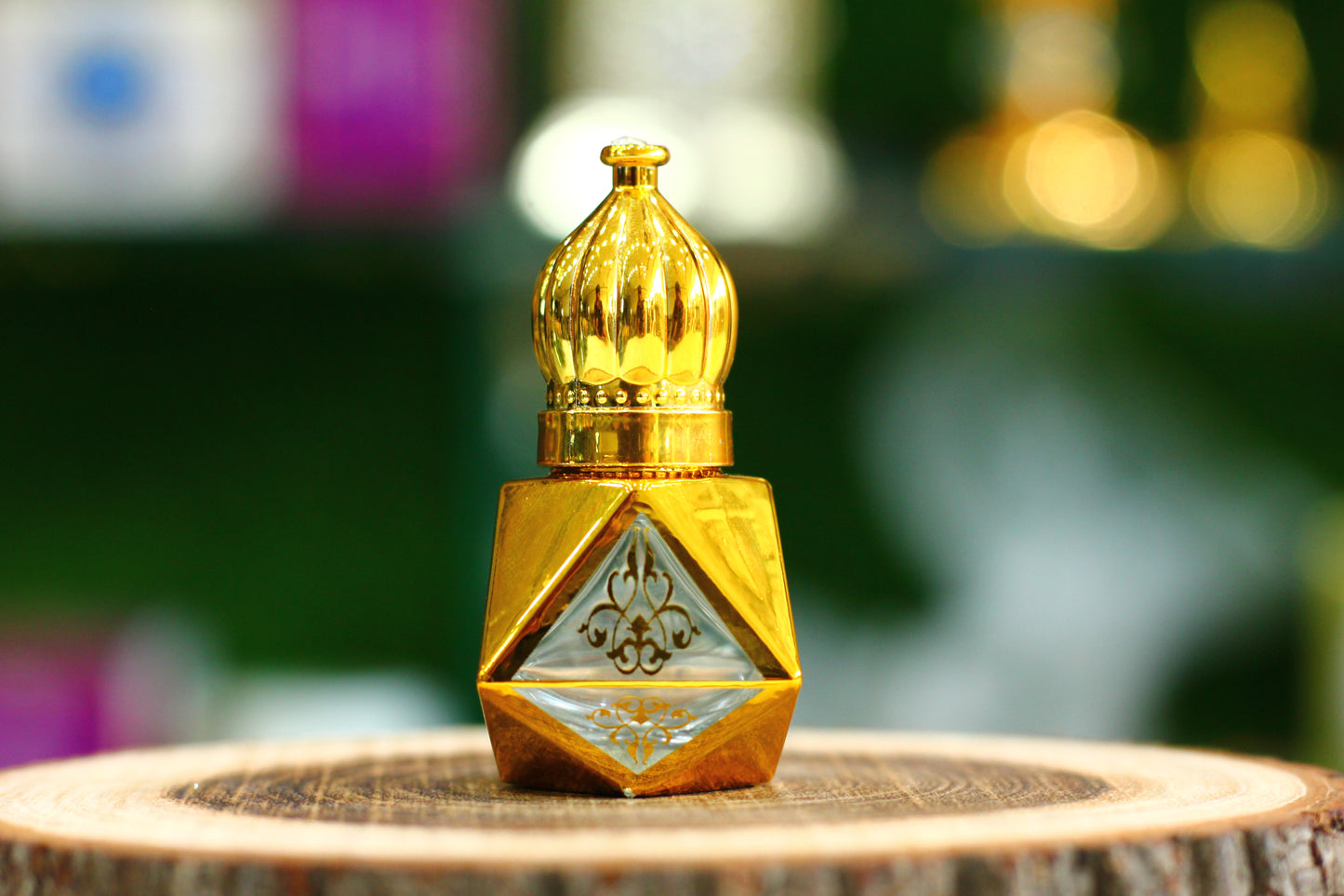 Fancy Empty Attar Bottle - Elegant Packaging for Your Precious Oils