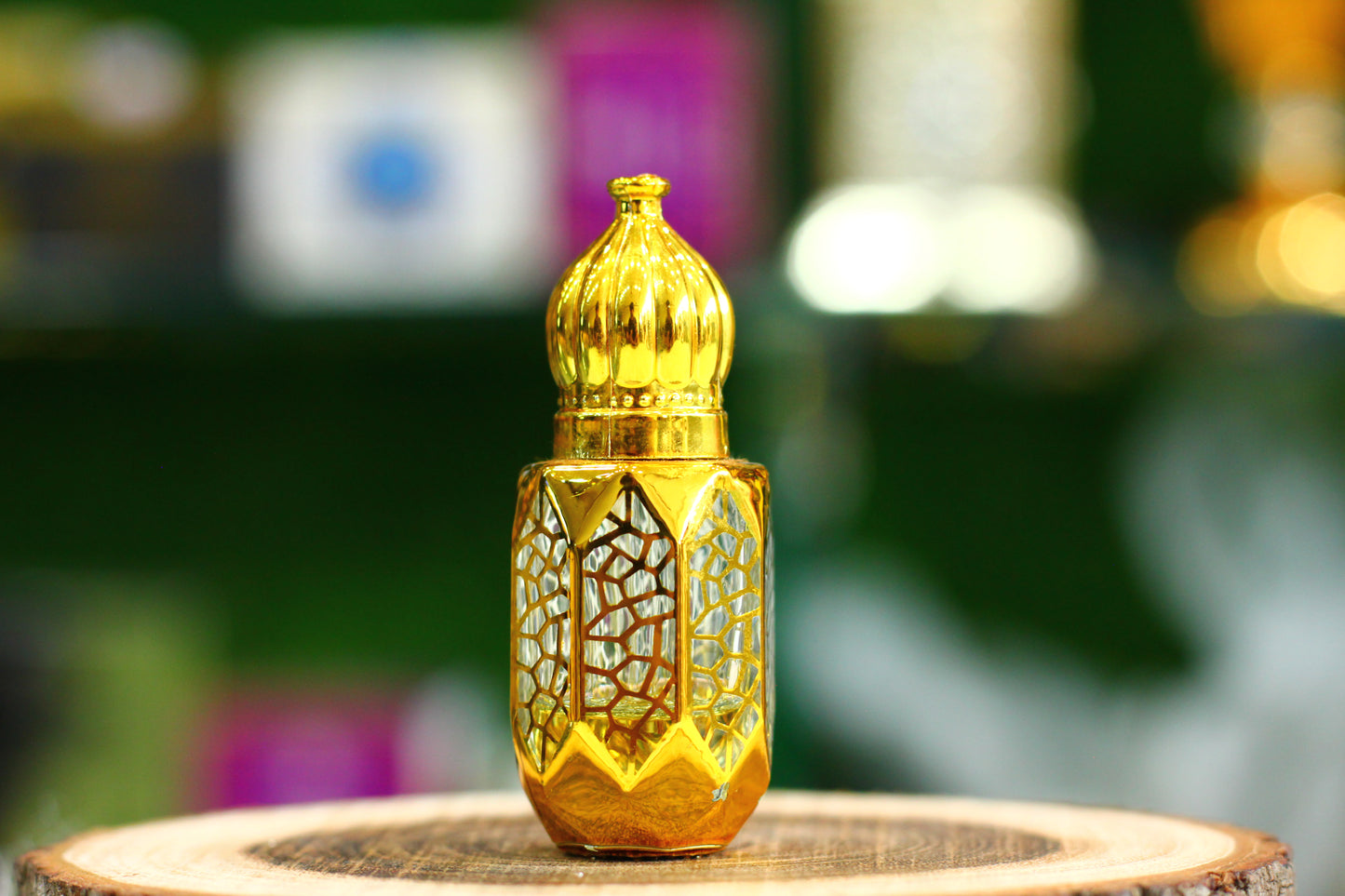 Fancy Empty Attar Bottle - Beautiful Blank Bottle