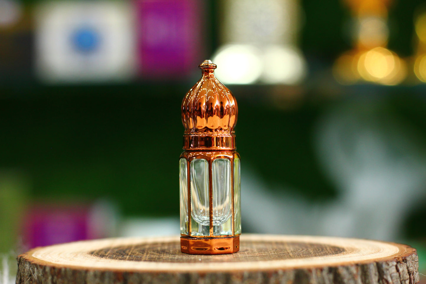 Fancy Empty Attar Bottle - Elegant Packaging for Your Precious Oils