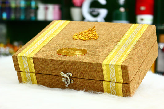 Brown Quran Pak with Box, Counter, and Tasbih - A Comprehensive Package for Your Spiritual Journey