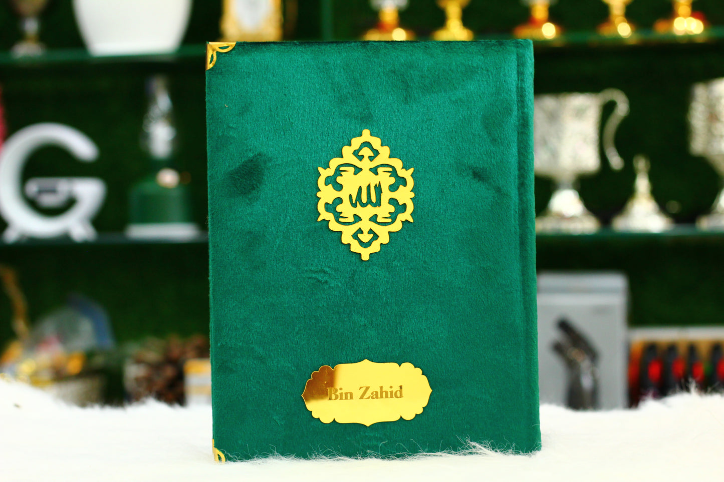 Green Gumbad Box Quran Pak - A Sacred Package for Your Spiritual Growth